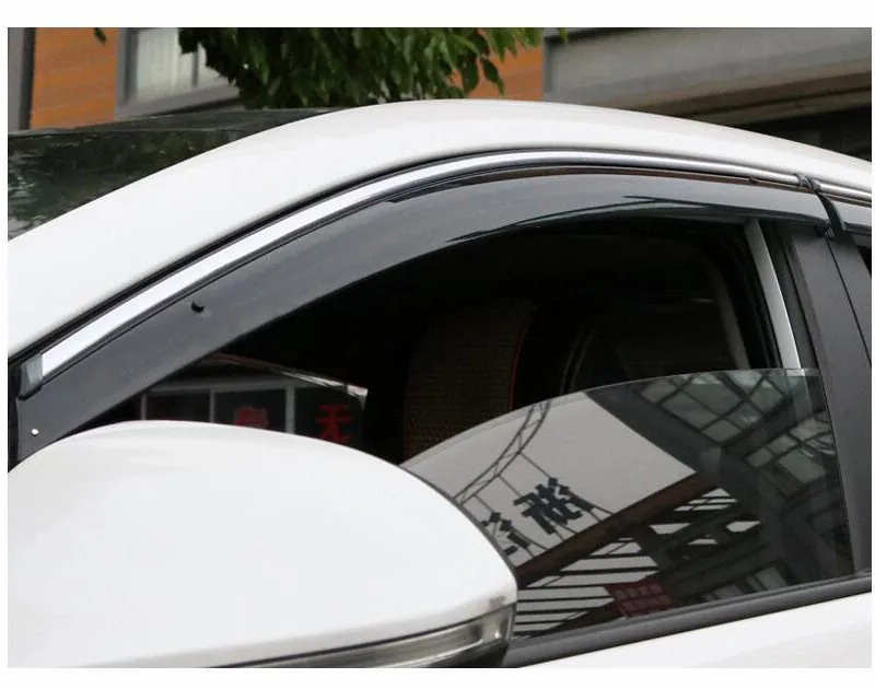 

For Honda HRV HR-V Vezel 2014-2019 2020 sunvisor sun visors Wind Visor Rain/Sun Guard Vent 4pcs