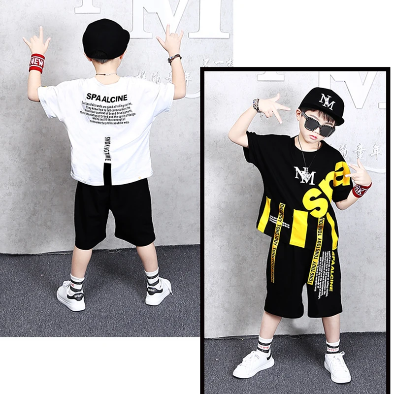 Костюм детский спортивный из двух предметов повседневный свободный комплект