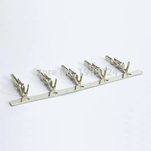 100/200 шт. позолоченные обжимные контакты с длинными ножками|Соединители| |