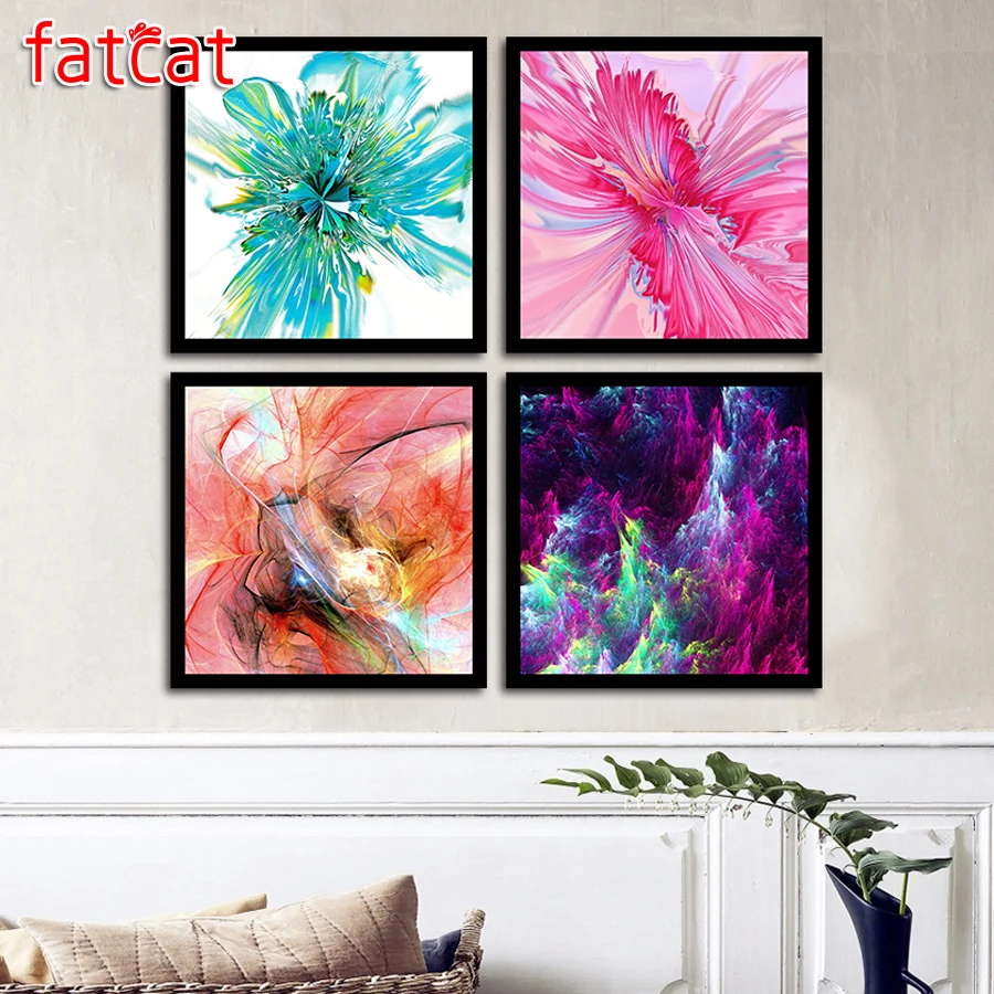 

FATCAT 5d diy Алмазная картина Снежная семья мультяшная Алмазная вышивка продажа полностью квадратные круглые мозаичные наклейки домашний Деко...