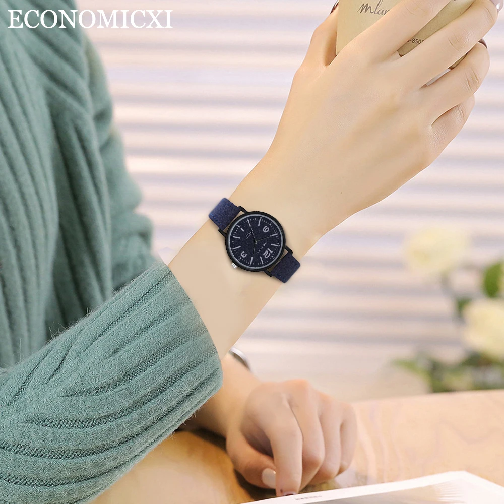 Relojes Para Mujer женские часы брендовые кварцевые женские часы Топ Роскошные наручные часы красный кожаный ремешок женские часы модное платье
