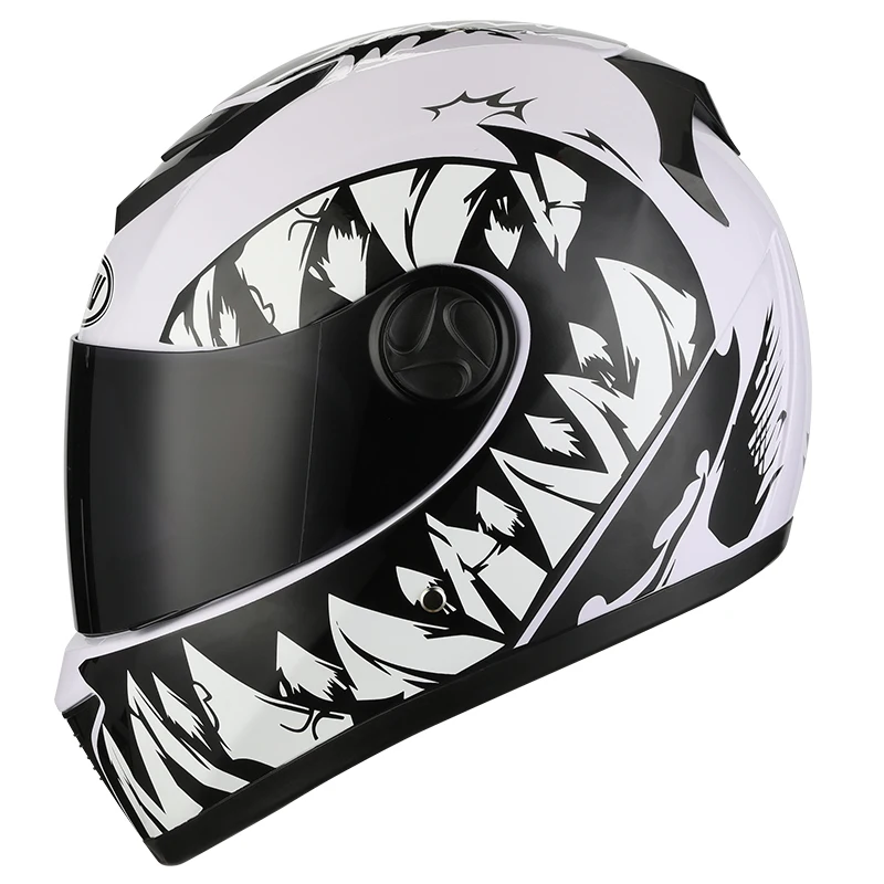 

2021 Motorcycle Helmet Dual Lens Men Full Face Warm Winter Dirt Bike Moto Scooter Motorbike Helmets For Adults