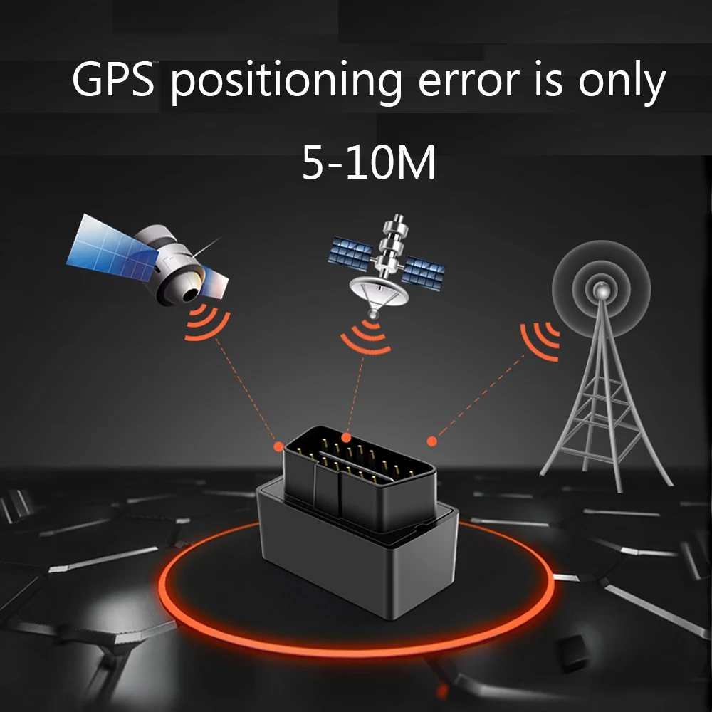 2020 Mini OBD2 GPS-трекер Plug Play устройство слежения за автомобилем GPS-локатор OBDII с онлайн