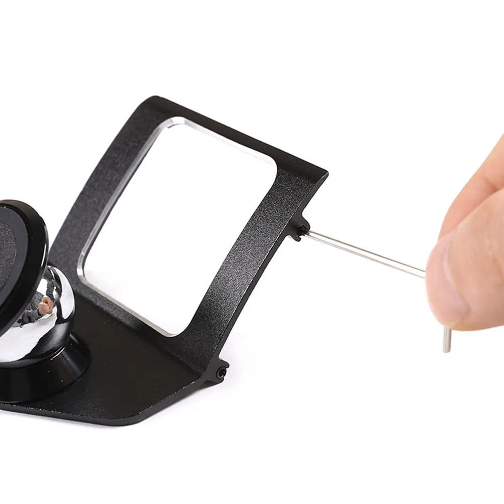 

For BMW 3 Series E90 E92 2005-2012 60-Degree Rotary Cell Phone Holder Black Mobile Phone Holder