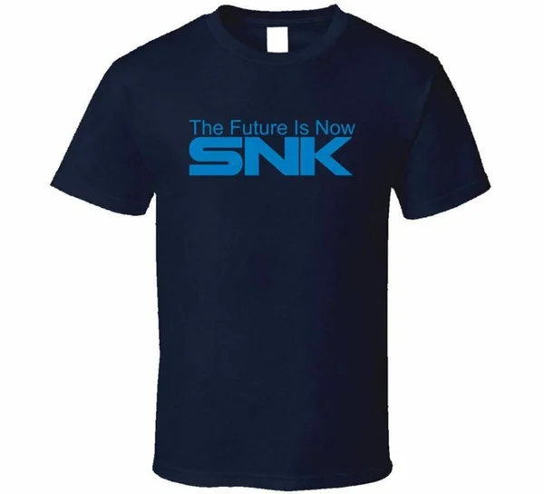 

SNK FUTURE IS NOW CLASSIC GAME T-SHIRT MENS TEE MANY COLORS GIFT FROM US