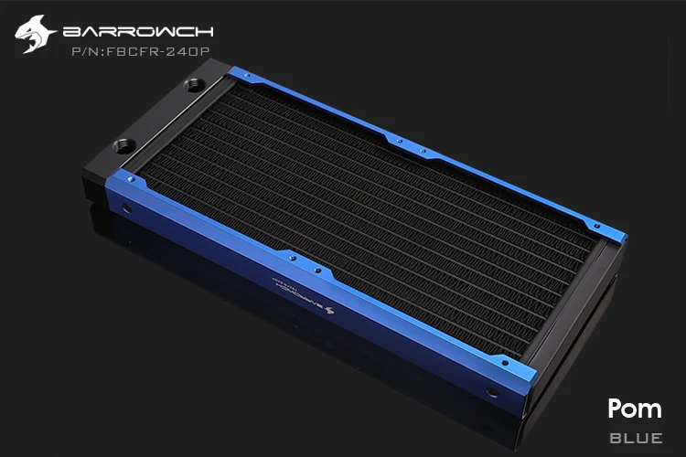 Встроенный радиатор Barrowch модульный 240 мм акриловый/POM съемный подходит для