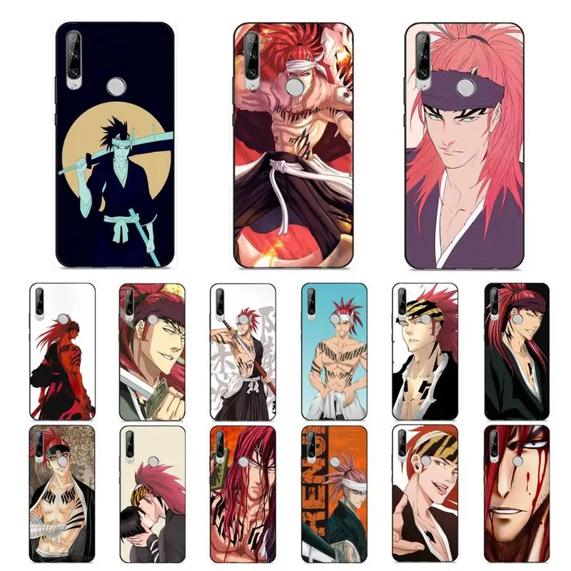 

FHNBLJ Bleach Renji Abarai Phone Case for Huawei Y 6 9 7 5 8s prime 2019 2018 enjoy 7 plus