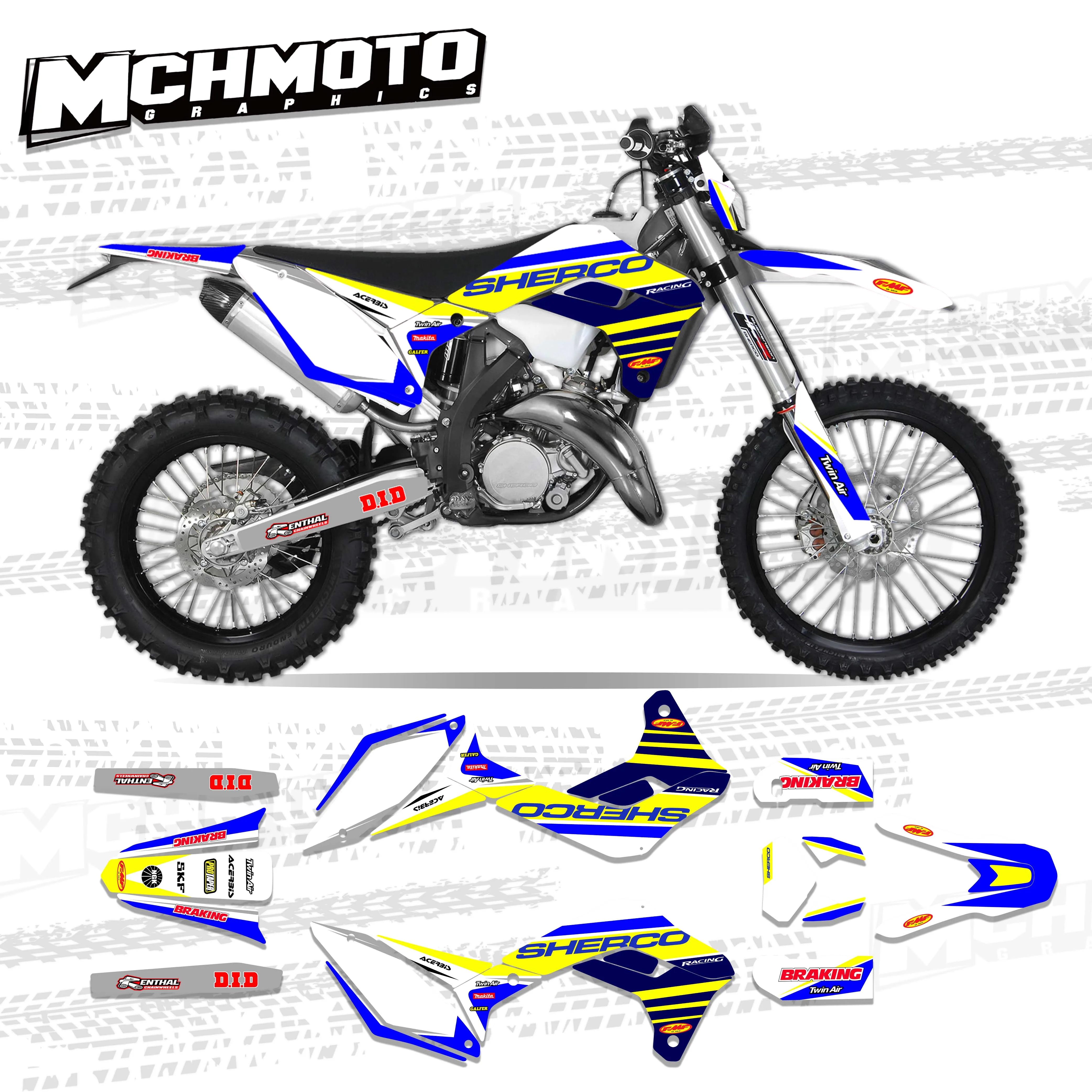 MCHMFG наклейка для Sherco SE сиг SER 125 250 300 450 2017 2018 2019 2020 мотоцикл на обтекатель