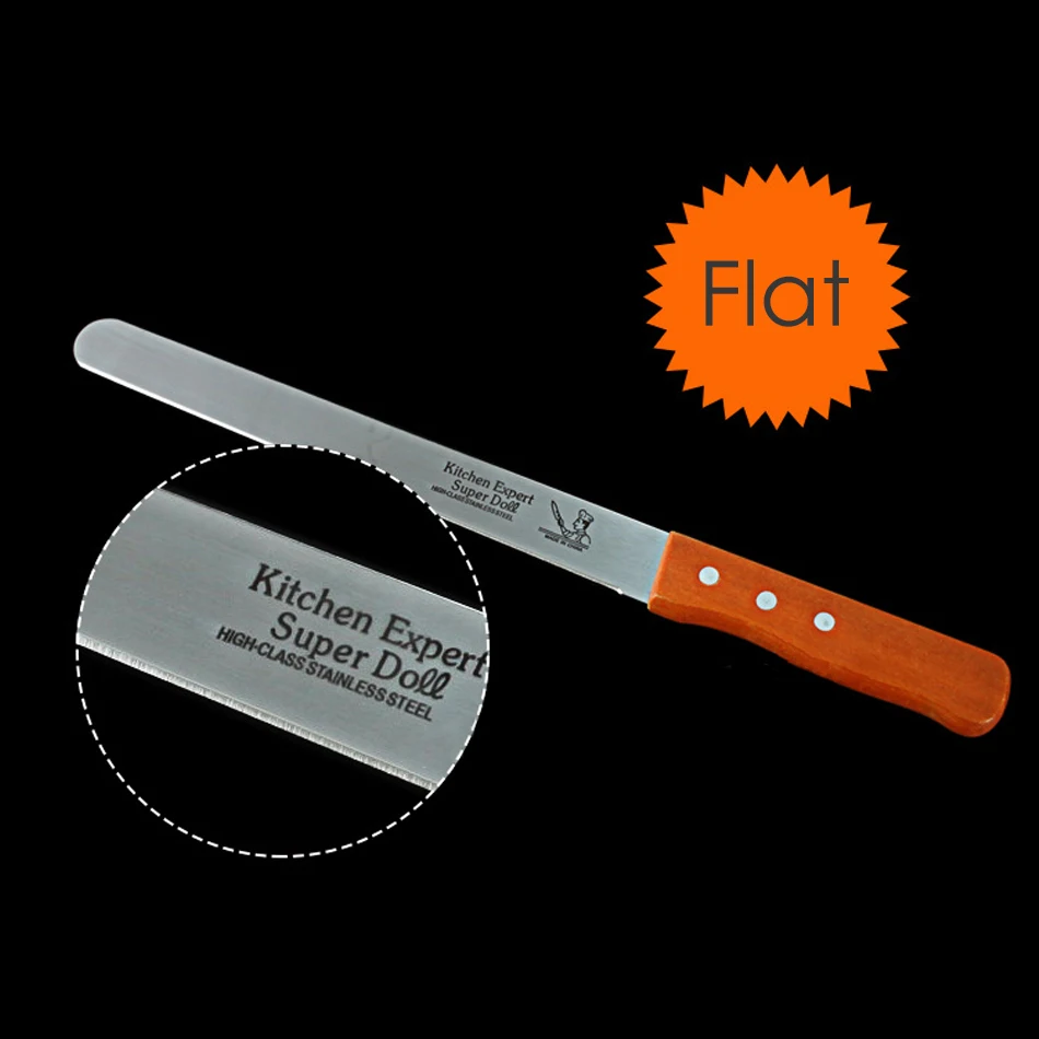 10 дюймов 3 вида шпатель для торта из нержавеющей стали нож кремового Торта