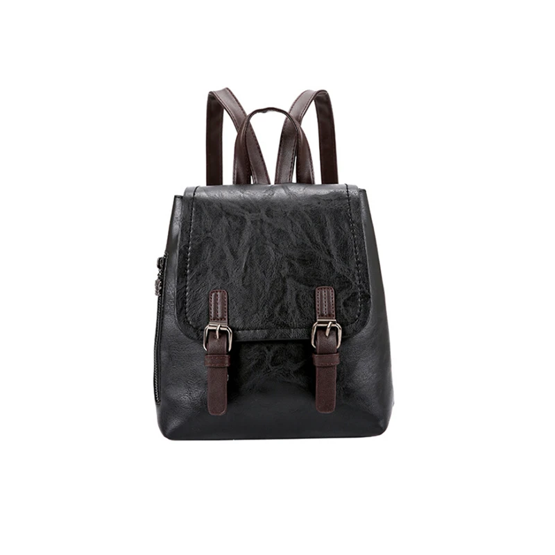 

Travel Bag 2021 Newest Backpack Creative Matte Contrast Color Backpack Female Campus Leisure Wild Mini Backpack