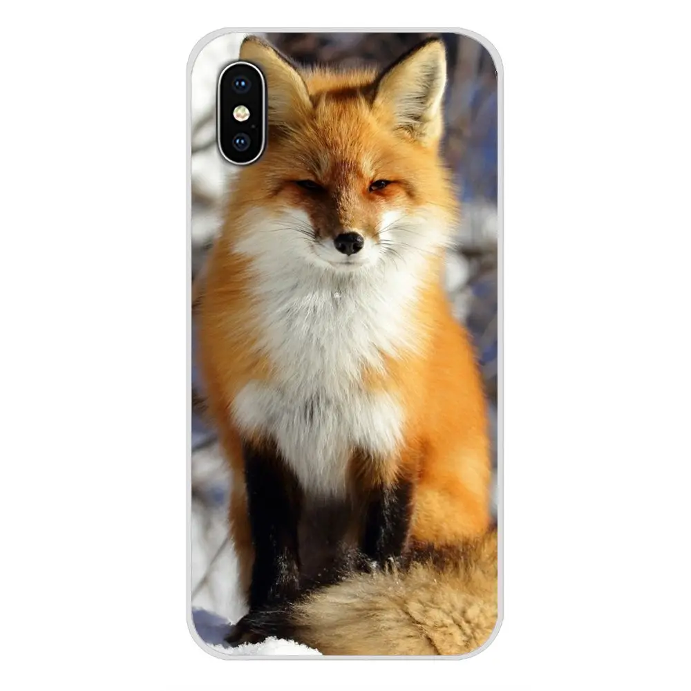 Прозрачный чехол из ТПУ для Oneplus 3T 5T 6T Nokia 2 3 5 6 8 9 230 3310 1 7 Plus 2017 2018 A Fox In The Wild Red