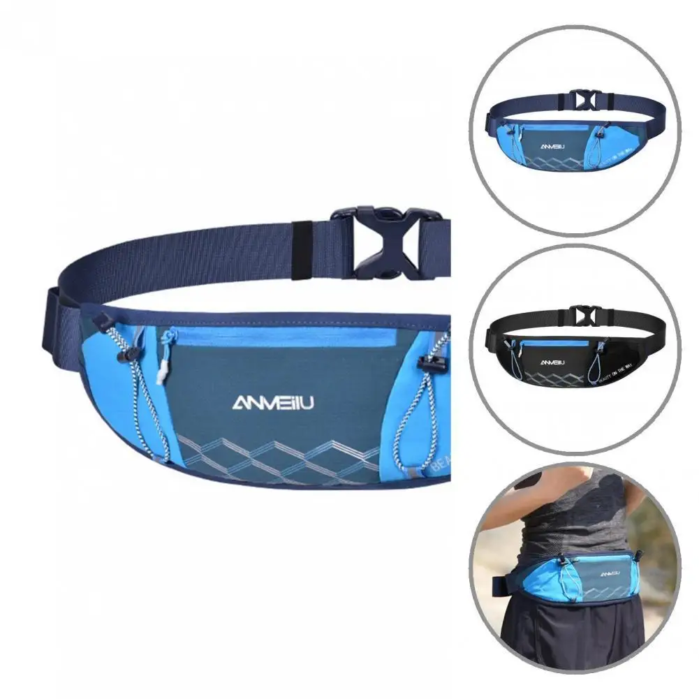 

Adjustable Strap Cell Phone Pocket Sport Fitness Jogging Belt Bags for Exercise