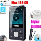 Новинка, оригинальный спортивный MP3-плеер RUIZU X55 с Bluetooth, 8 ГБ, мини-клипса с экраном, поддержкой FM, записи, электронной книги, часов, шагомера