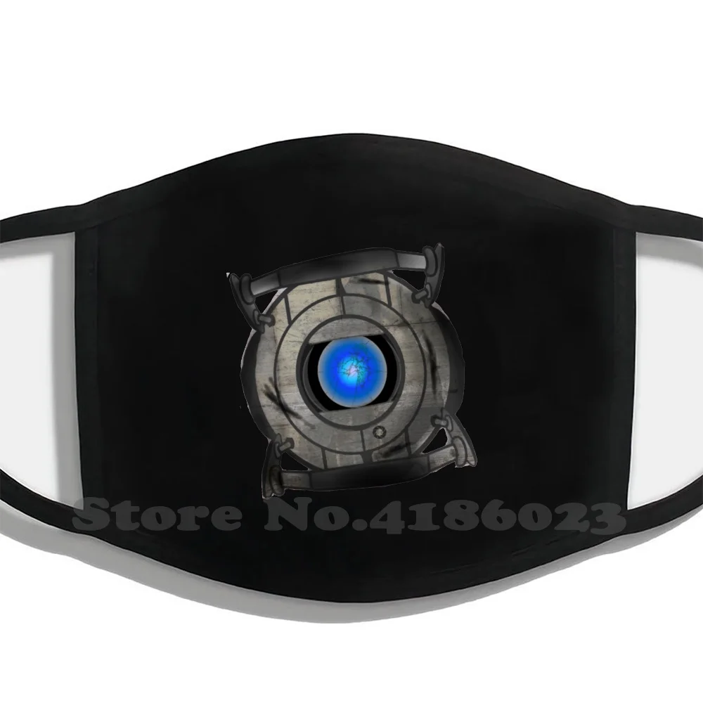 Wheatley портал 2 Печать моющиеся дышащие многоразовые фотообои портал|Мужские
