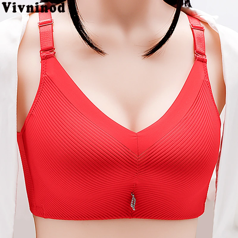 Бюстгальтер женский бесшовный кружевной пуш-ап без косточек | Женская одежда