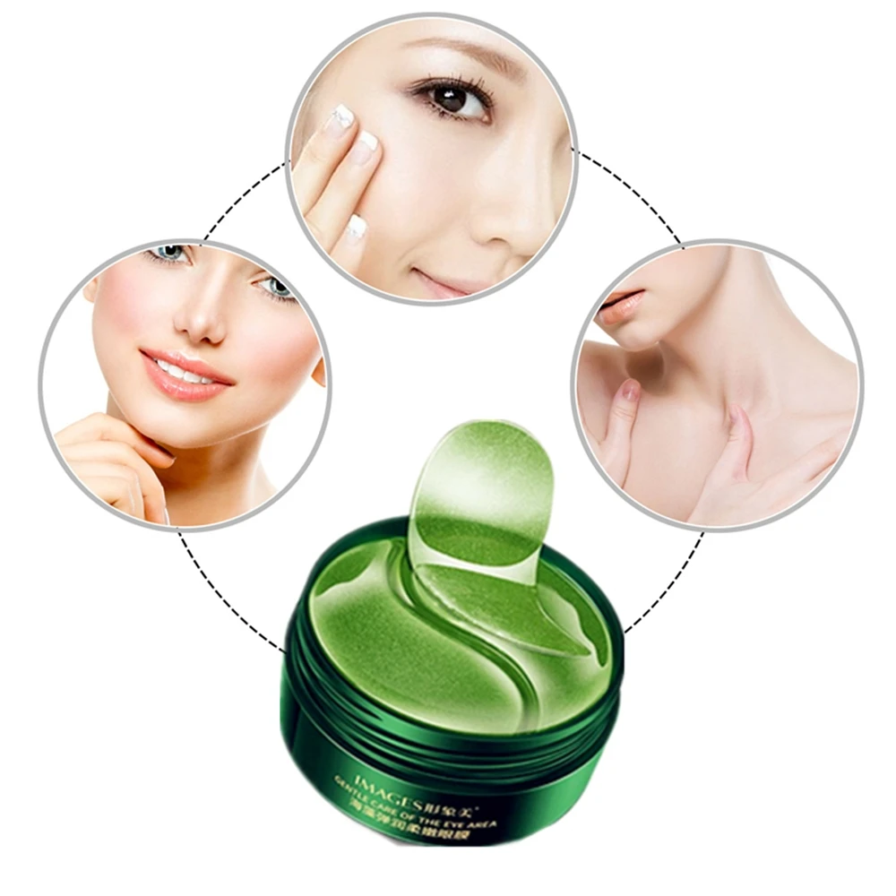 Маска для кожи вокруг глаз сыворотка снятия морщин и темных кругов питательная эссенция зеленого чая