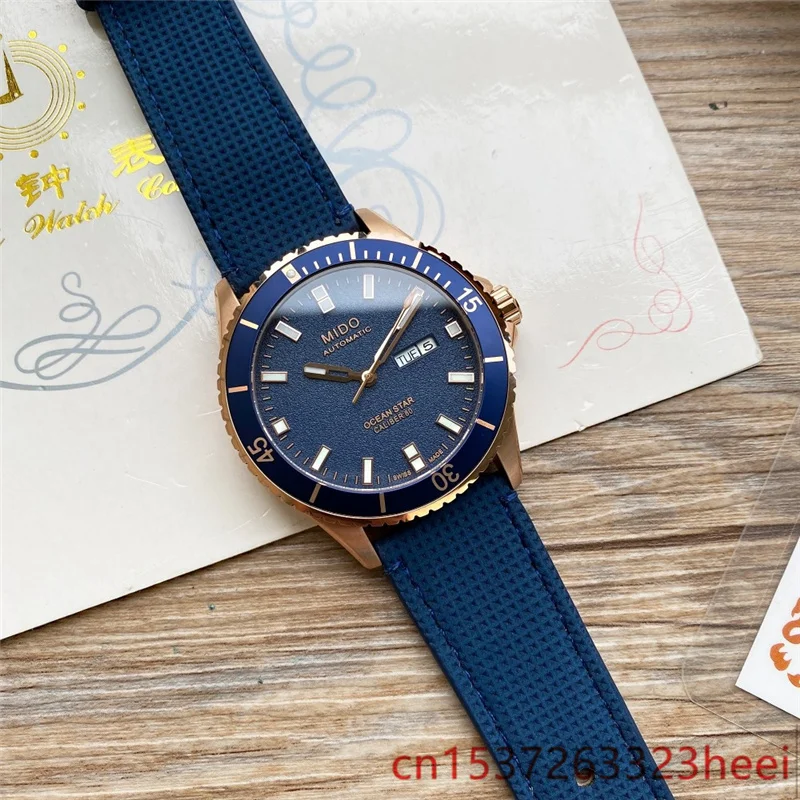 

MIDO watch men's skeleton automatic mechanical AAA watch gold skeleton retro men's women watch quartz watch