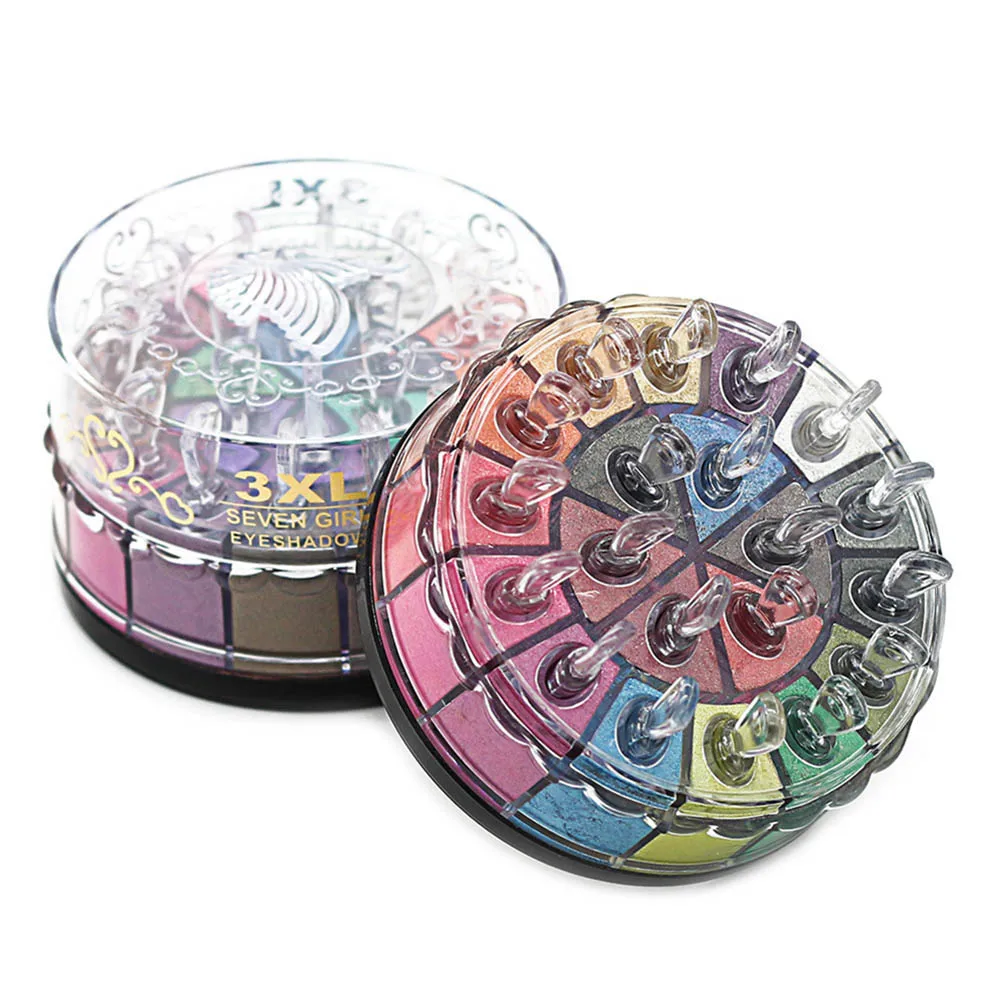 Новинка 1 набор 20 цветов мерцающие тени для век Палитра матовые блестящий порошок