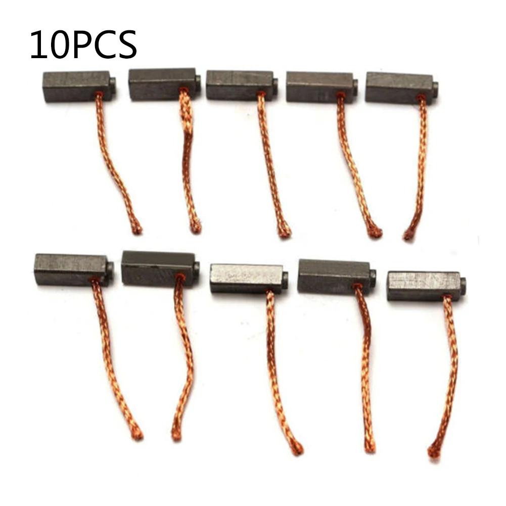 

10Pcs/Set Universal Carbon Brushes Kit 5*6*14mm Perfect Replacement For Angle Grinder Power Tools Parts