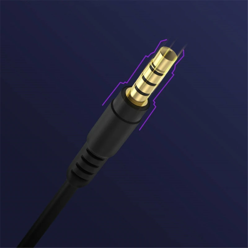 

Кабель для наушников M2EC 3,5 мм VoIP с микрофоном для игровой гарнитуры Boompro