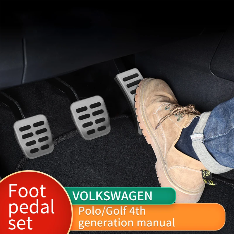 Крышка автомобильной педали для Volkswagen VW Ibiza 6K 6L 6J Skoda Fabia Polo 9N 6R Bora Golf MK4 IV тормозные