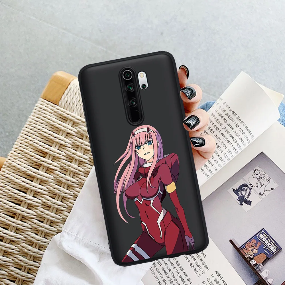 

New Anime Zero Two Darling in the FranXX Phone Case For Xiaomi Mi 9T Redmi Note 5 7 8 8T 9 9S 10 Pro K20 Silicone Cover Coque