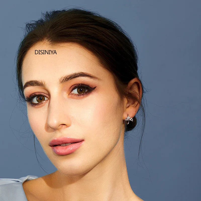 Женские серьги кольца с хвостом и юбкой годе|Серьги-кольца| |