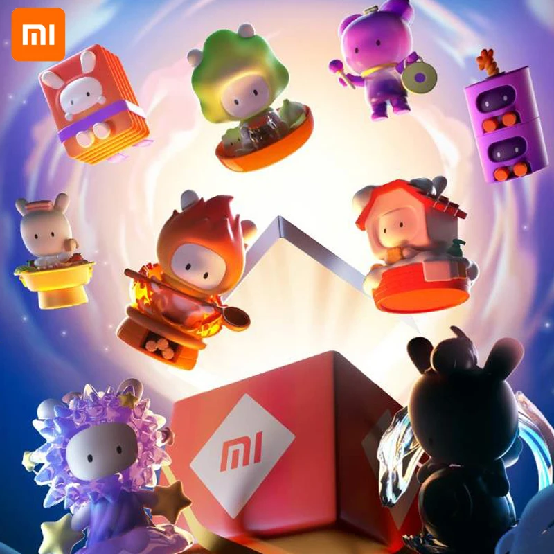 Новинка 2021 года серия xiaomi blind box Новогодняя кукла huanxixi игрушка Новогодний подарок