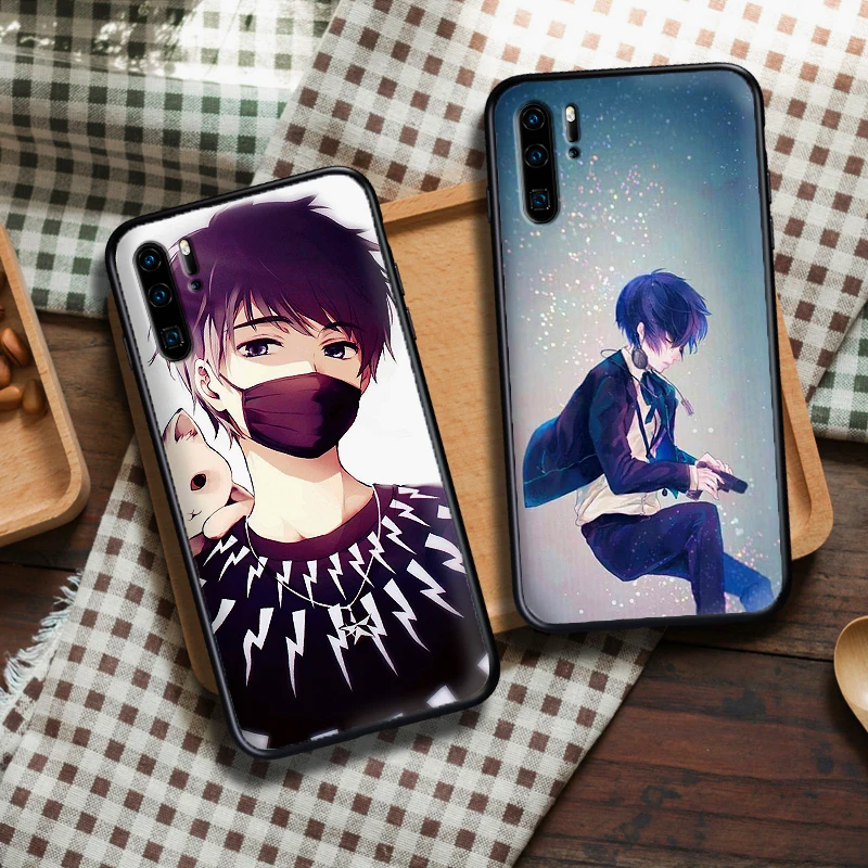 Для мальчиков с рисунками аниме Чехлы для мобильных телефонов huawei P10 P20 2019 M10 M20 M30 S6