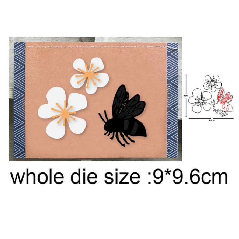 AILIDA ремесленные штампы цветок бабочка металлические режущие вырезанные формы