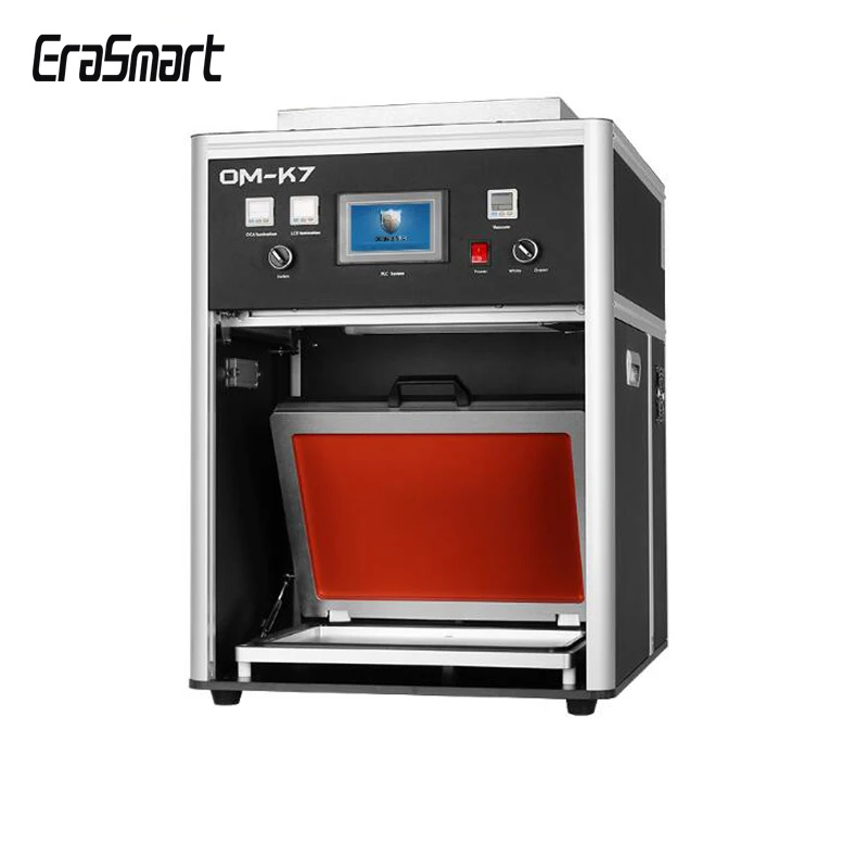 

OM-K7 Latest 15 inches airbag LCD lamination machine with dust free blower room for ipad and tablet display screen