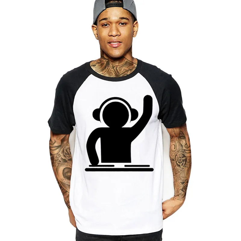 2020 Мужская футболка в стиле хип хоп с музыкой My DJ хлопковая Футболка логотипом