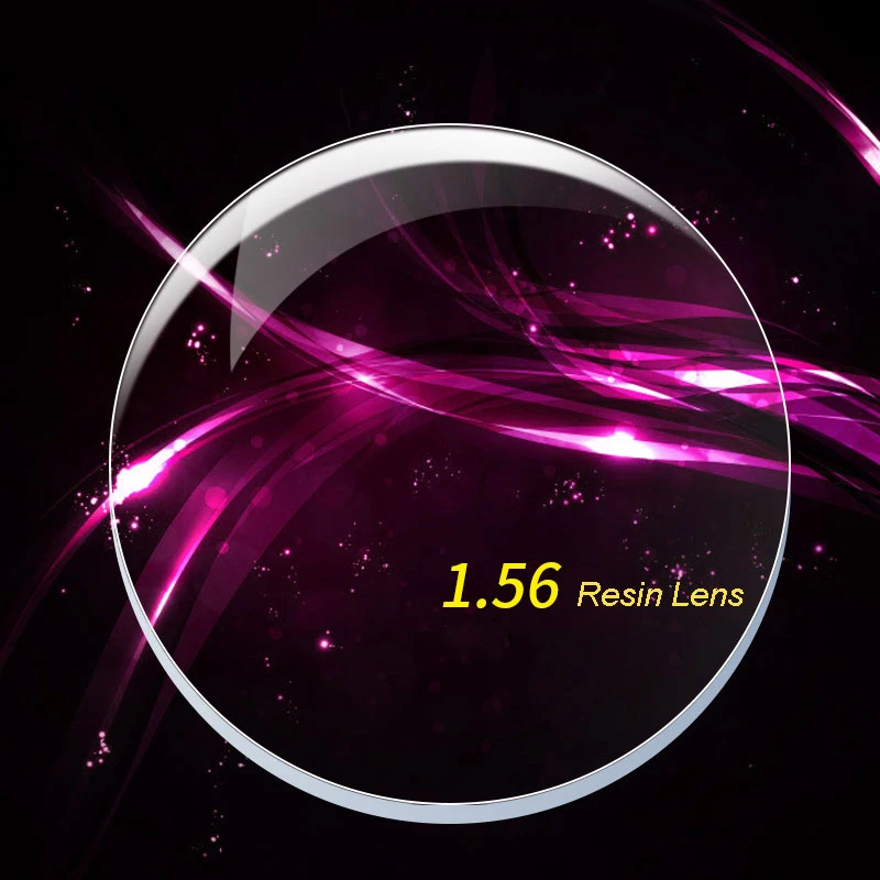 High Quality Radiation Protection Index 1.56 Clear Optical Single Vision Lens HMC, EMI Aspheric Anti-UV Prescription Lenses,2Pcs