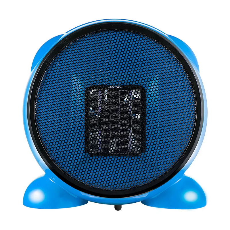 

Cartoon Mini Heater Fashion Desktop Heater Small Power Heater Household Electric Heater Hot Fan Black Red Blue ITAS1413
