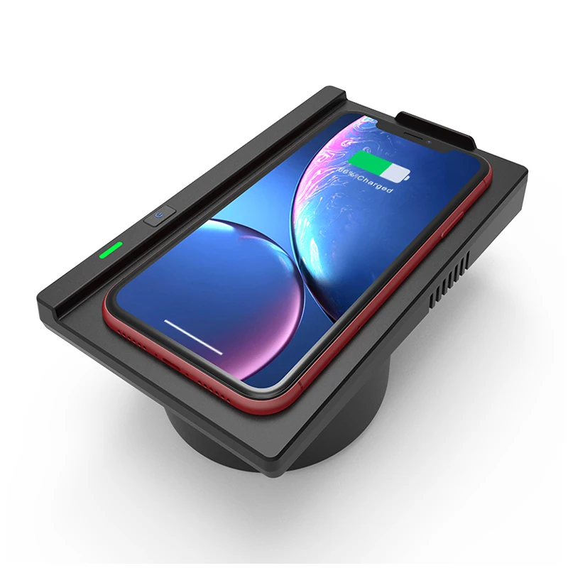 car qi wireless charging phone charger charging case accessories for bmw f15 f16 x5 x6 2014 2018 fast car charger free global shipping