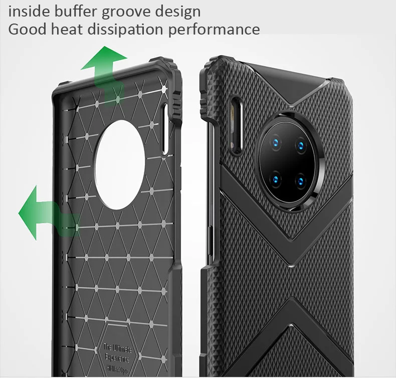 Прочный защитный чехол в стиле милитари для Huawei Mate 30 Pro противоударный с защитой