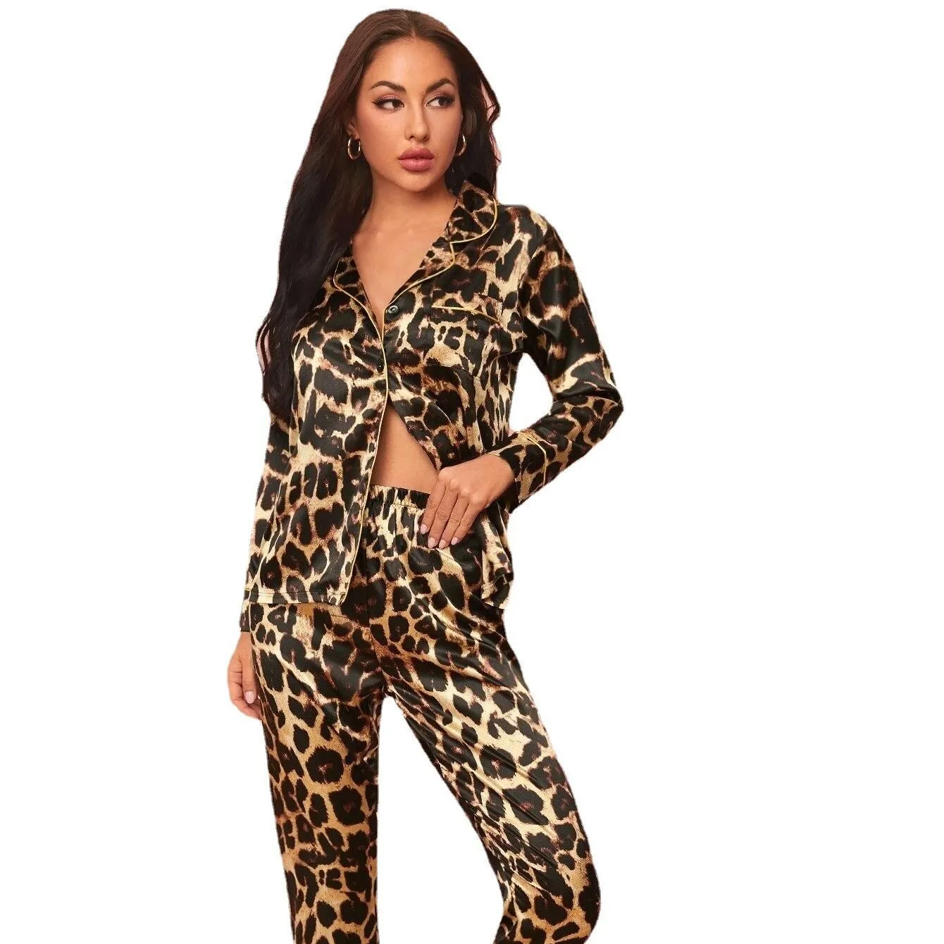 Новинка 2021 женские свободные штаны с круглым вырезом для домашнего