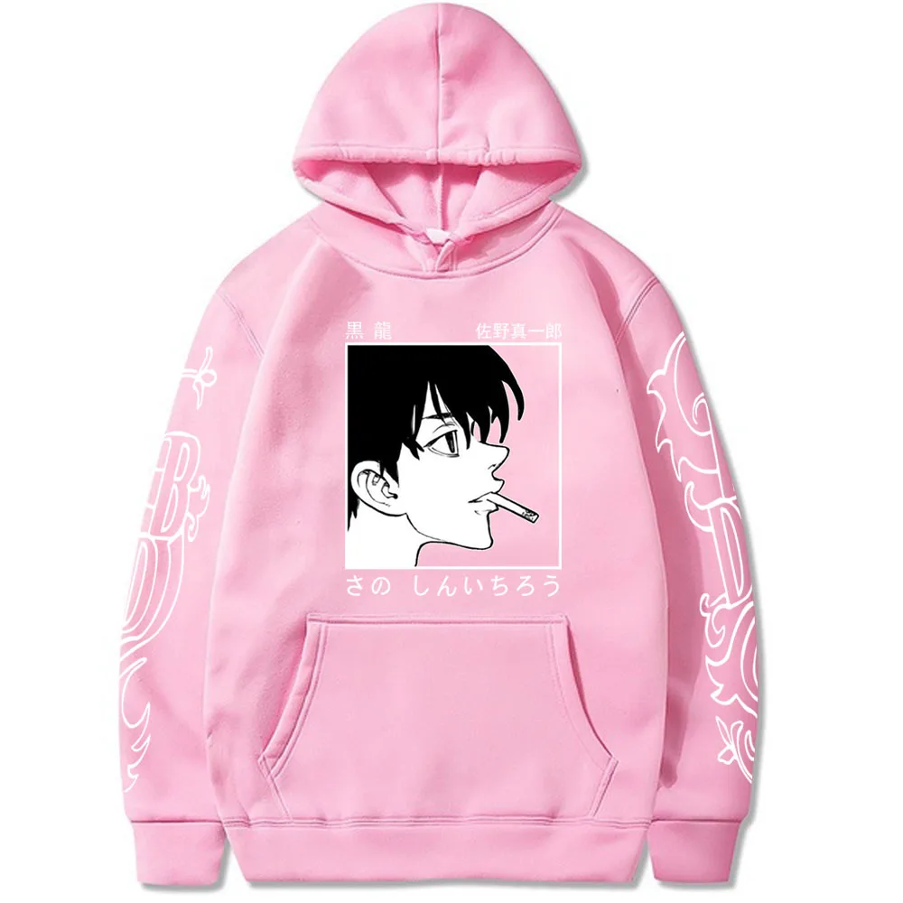 

Новинка, пуловер с рисунком из аниме «Мстители Токио», Детский свитшот, худи с принтом Sano Shinichiro, женские толстовки в стиле Харадзюку, топы