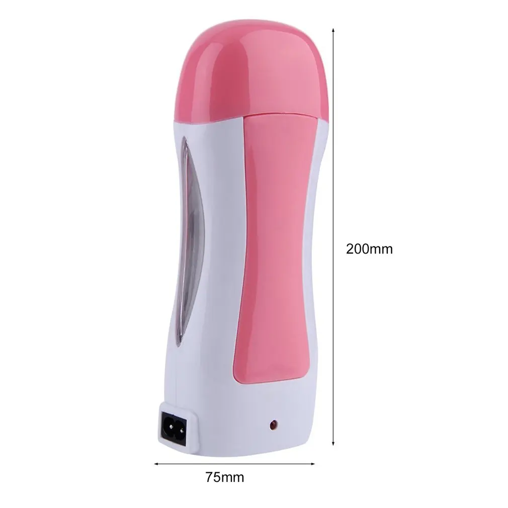 

Portatble Electric Depilatory Roll On Wax Heater Roller Waxing Hot Cartridge Body Hair Removal Depilation Waxing Machine