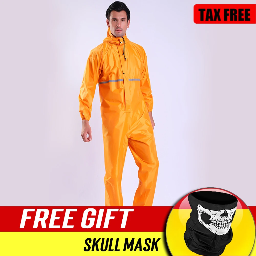 Модный мотоциклетный дождевик комбинезон для мотокросса мужской женский |