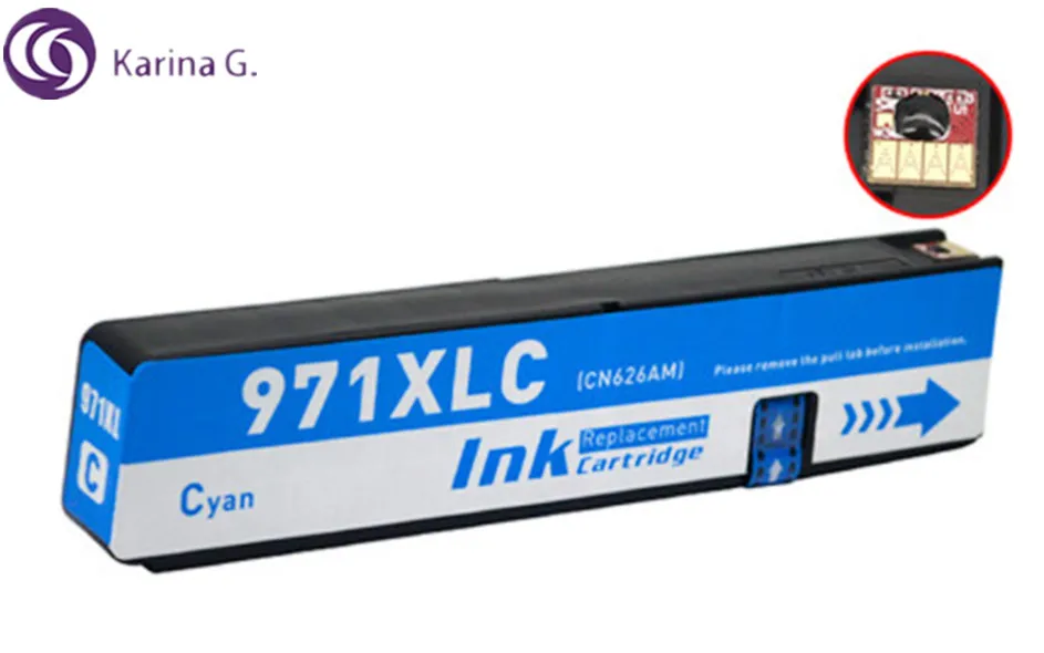 Совместимый сменный чернильный картридж для HP 970 971 hp подходит Officejet Pro X451dn X451dw X476dn