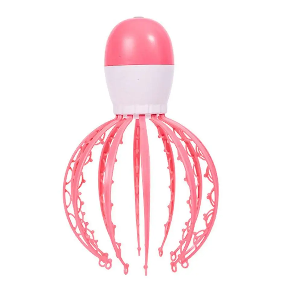 

Electric Scalp Head Massager Claw Alleviate Fatigue Massage Massage Anti Battery Octopus Rechargeable Vibration Device Stre R5Y5