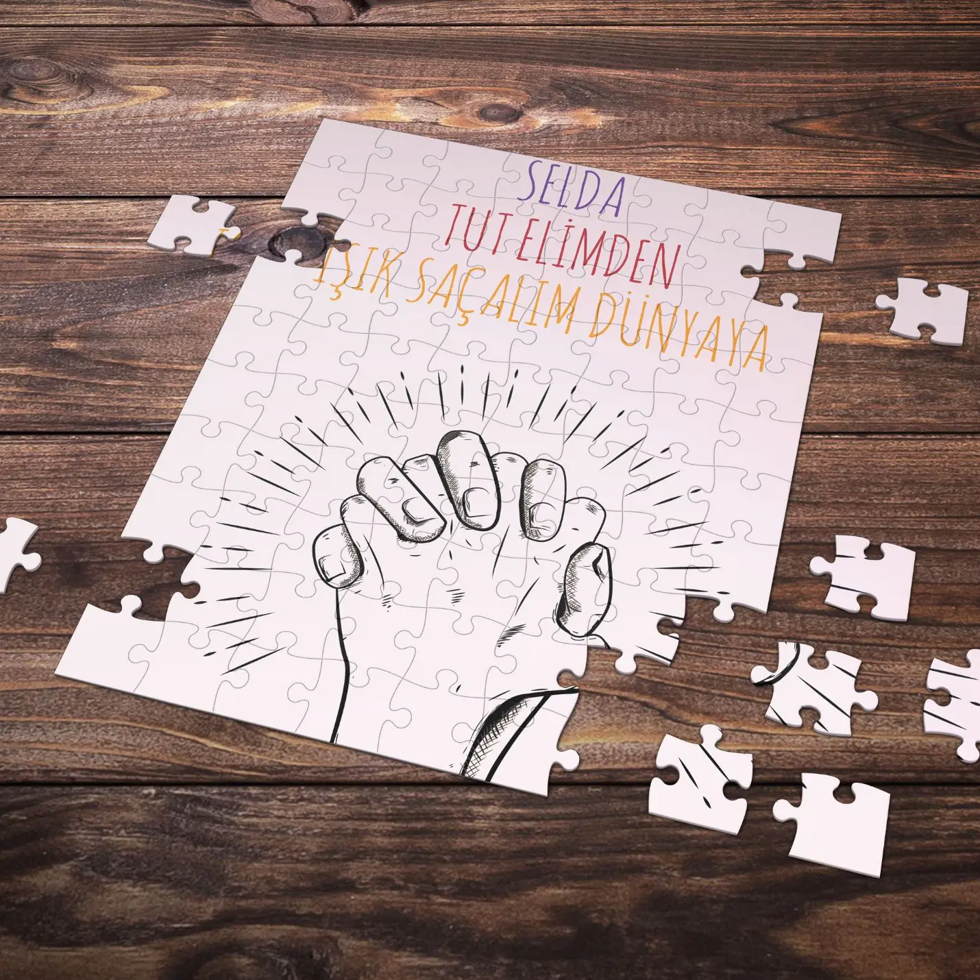 

Personalized Romantic Design Puzzle -P23