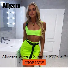 Allyzozo, свободная футболка с вырезом-лодочкой и рукавом-фонариком, топы, Повседневная Уличная одежда, неоновые зеленые топы, футболки