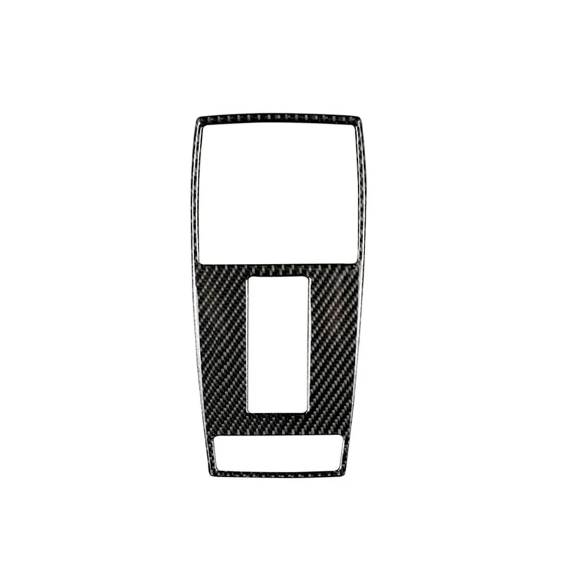for W204 A Для Mercedes Benz C E Class W204 W212 2010 2011 2012 углеродное волокно салона автомобиля Передняя рамка для чтения покрытие стикер для отделки - Название цвета: for W204 A