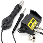 Паяльная станция 8586D SMD BGA, Нагнетатель горячего воздуха, тепловая пушка, Интеллектуальное обнаружение, паяльник для сварки холодным воздухом, инструмент для ремонта