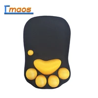anime soft mouse pad 3d cute cat mouse pad wrist rest support comfort silicon memory foam gaming mousepad mat