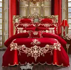 Комплект постельного белья с вышивкой в китайском стиле