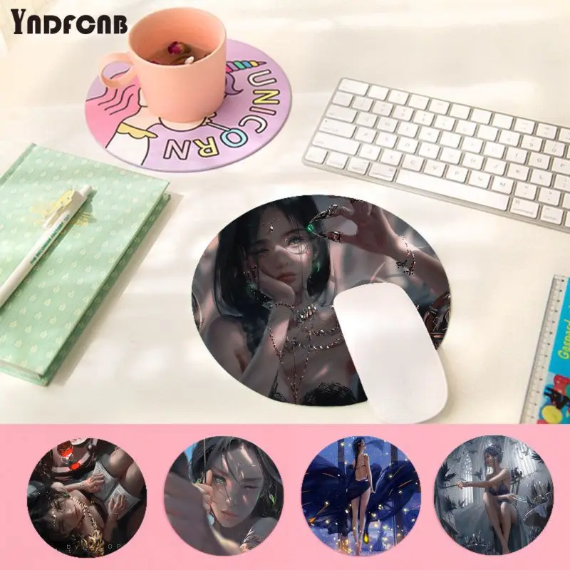 

YNDFCNB My Favorite Anime Girl Anti-Slip Durable Silicone Computermats gaming Mousepad Rug For PC Laptop Notebook
