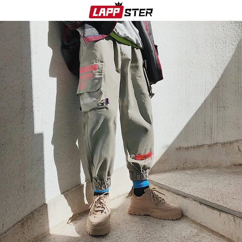 LAPPSTER мужские уличные брюки карго в стиле хип хоп 2020 комбинезоны спортивные с